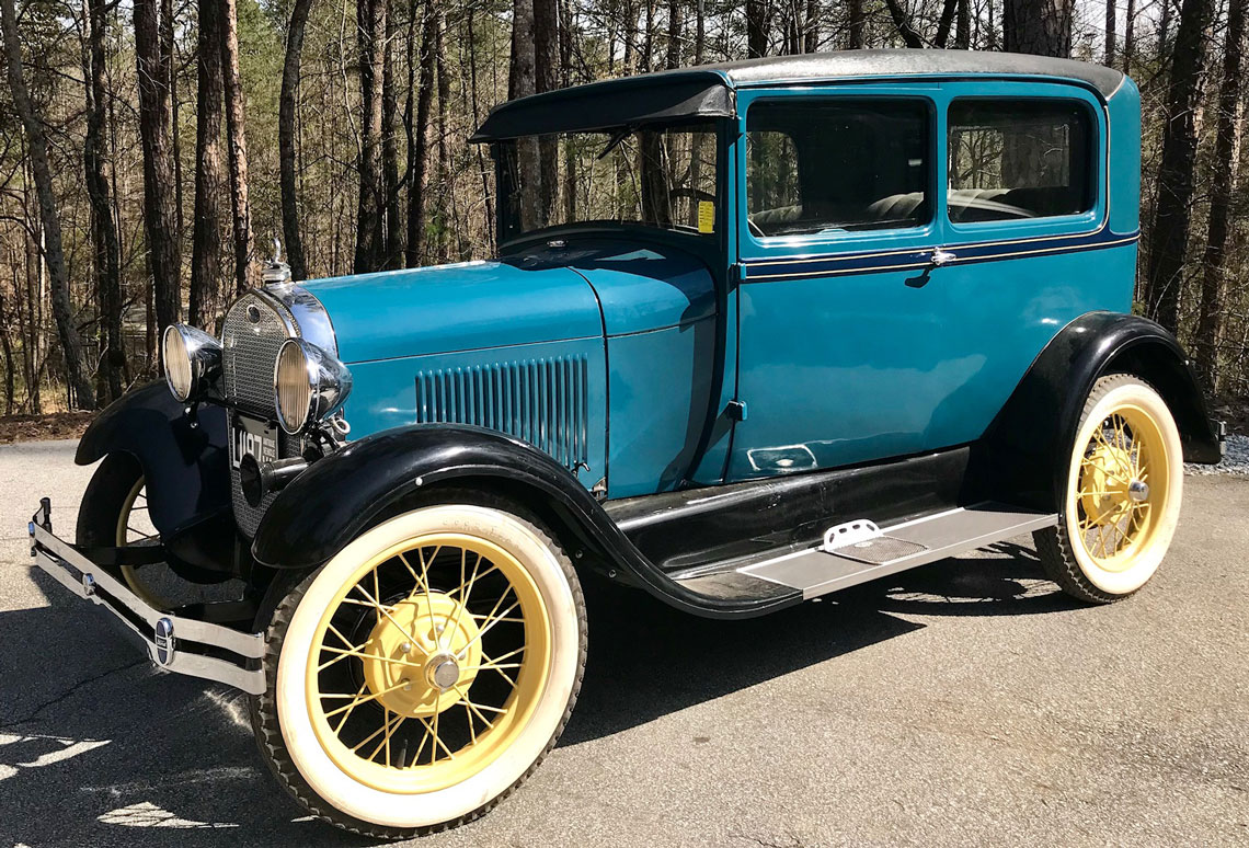1928 Ford Model A car raffle