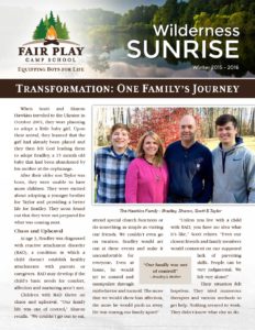 Winter 2015 Newsletter